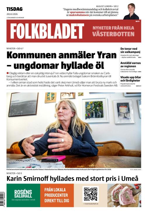 Folkbladet (Västerbotten) (SE) 28.7.2026