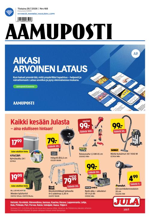 Aamuposti 28.7.2026