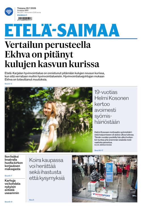 Etelä-Saimaa 28.7.2026