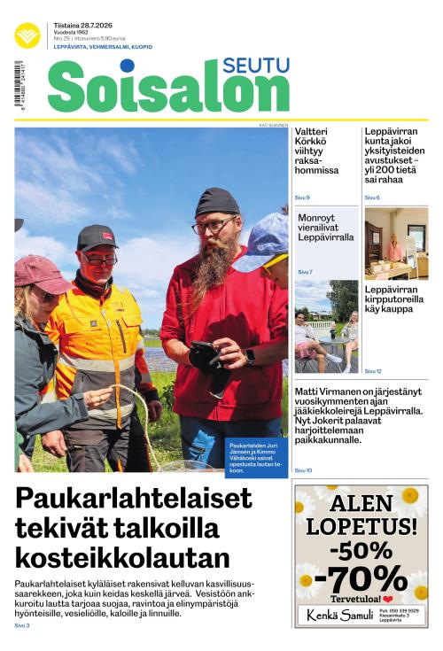 Soisalon Seutu 28.7.2026