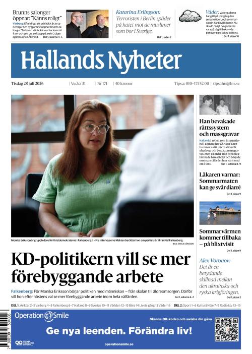 Hallands Nyheter 28.7.2026