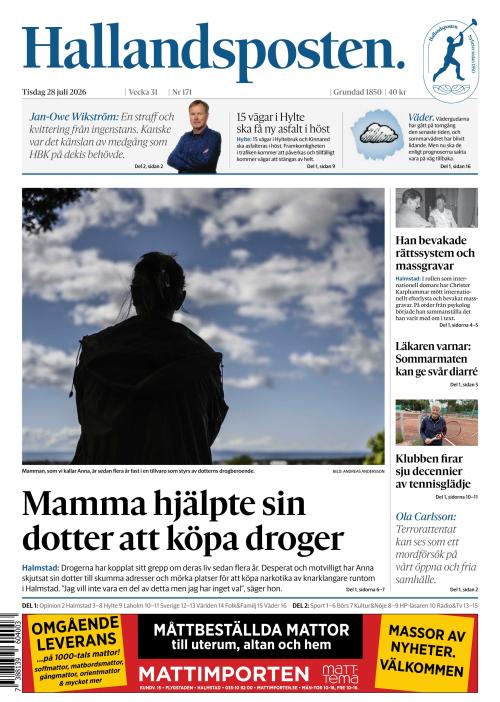 Hallandsposten 28.7.2026