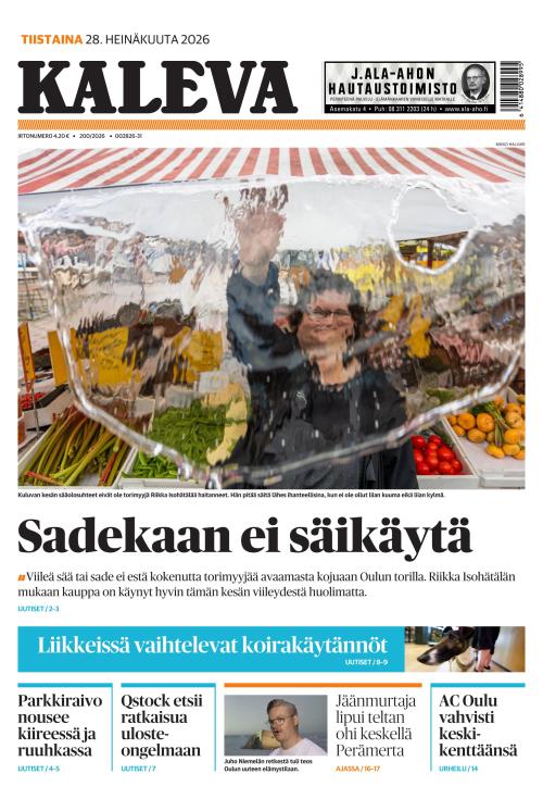 Kaleva 28.7.2026