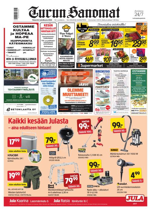 Turun Sanomat 28.7.2026