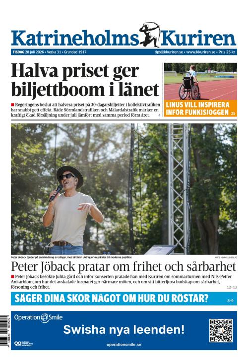 Katrineholms-Kuriren 28.7.2026