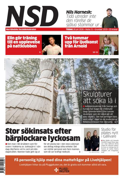 Norrländska Socialdemokraten 28.7.2026