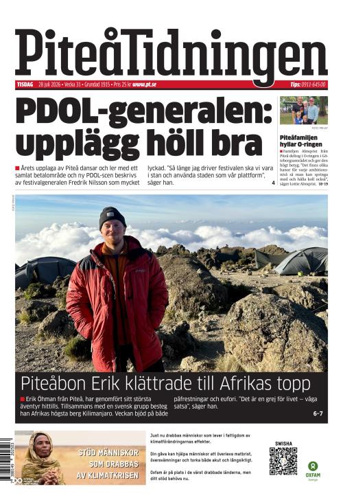 Piteå-Tidningen 28.7.2026