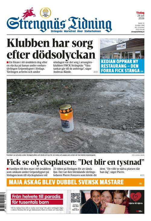 Strengnäs Tidning 28.7.2026