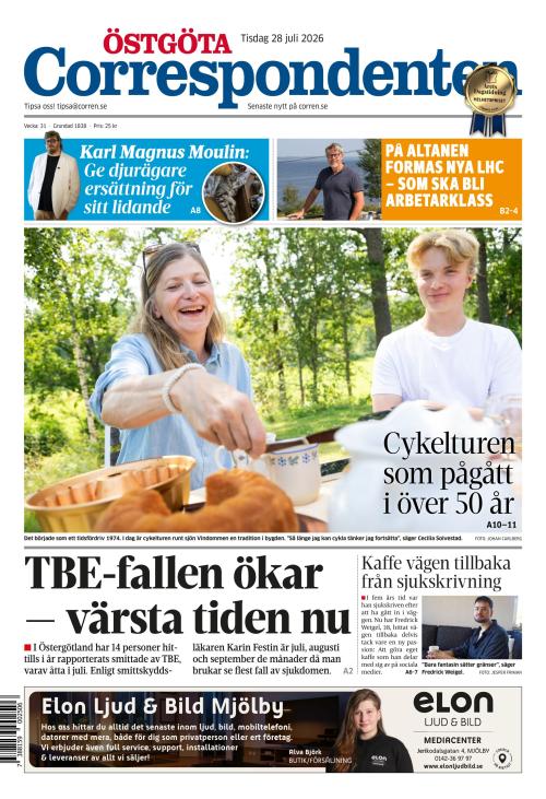 Östgöta Correspondenten 28.7.2026