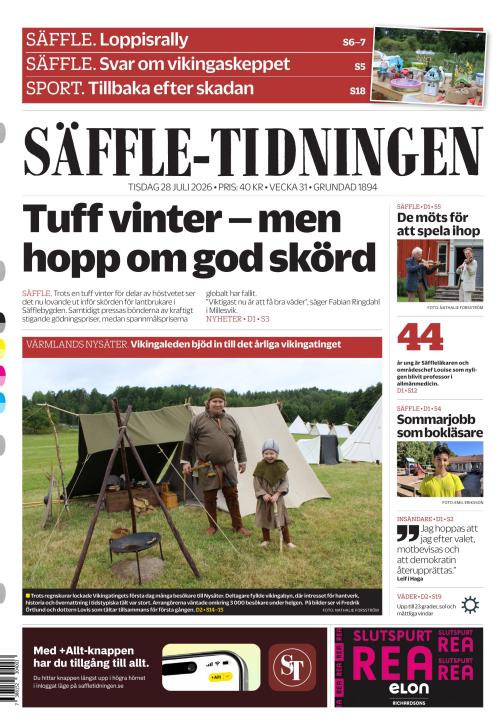 Säffle-Tidningen 28.7.2026