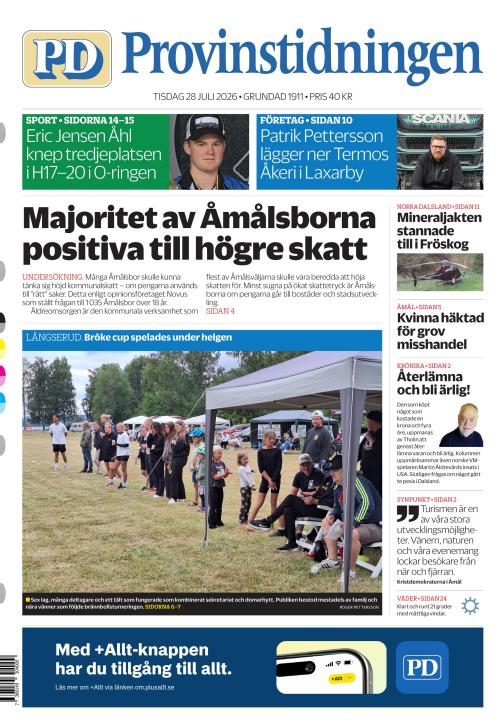 Provinstidningen Dalsland 28.7.2026