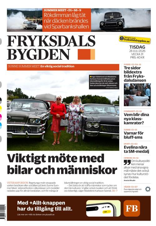 Fryksdals-Bygden 28.7.2026
