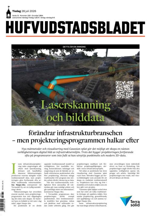 Hufvudstadsbladet 28.7.2026