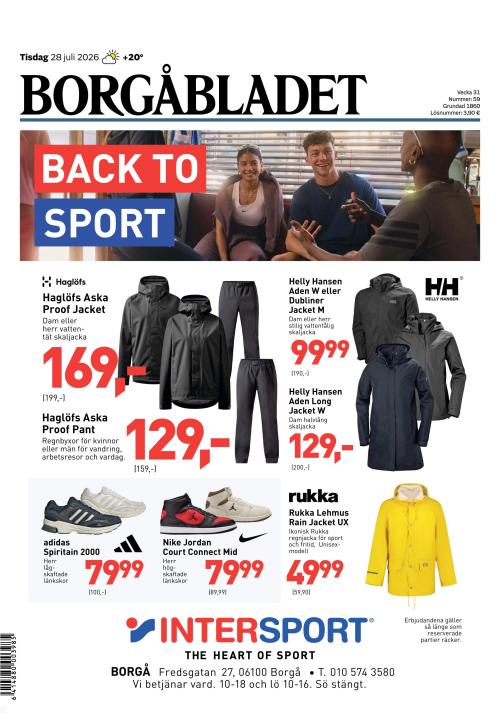 Borgåbladet 28.7.2026