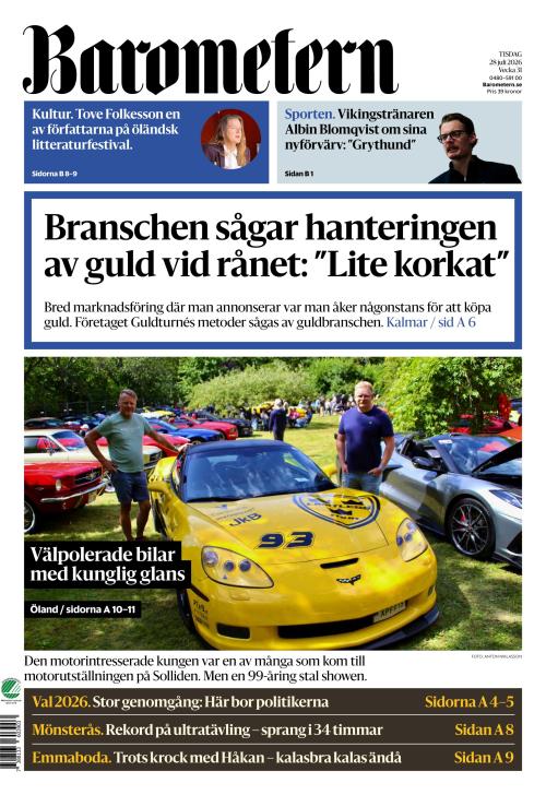 Barometern OT 28.7.2026