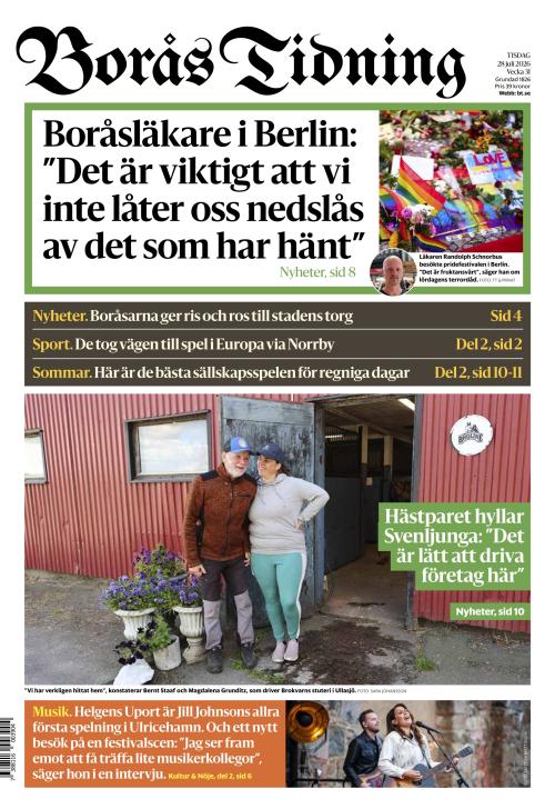 Borås Tidning 28.7.2026