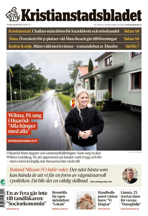Kristianstadsbladet 28.7.2026