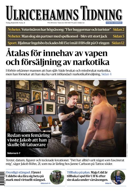 Ulricehamns Tidning 28.7.2026