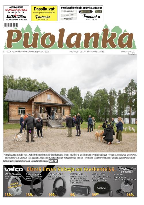 Puolanka-lehti 29.7.2026
