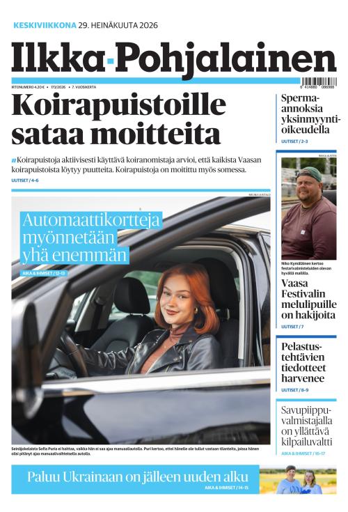 Ilkka-Pohjalainen 29.7.2026