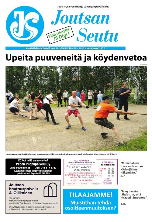 Joutsan Seutu 29.7.2026