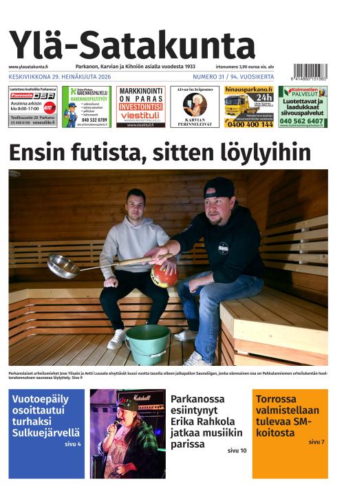 Ylä-Satakunta 29.7.2026
