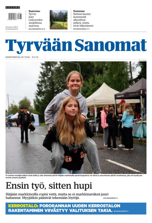 Tyrvään Sanomat 29.7.2026