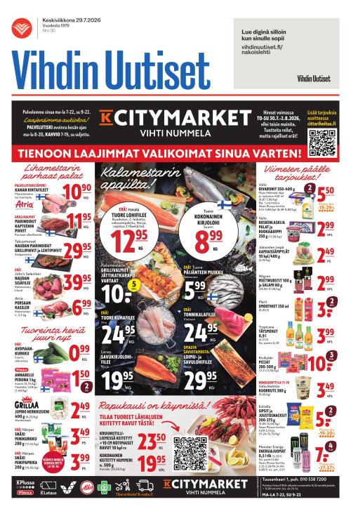 Vihdin uutiset 29.7.2026