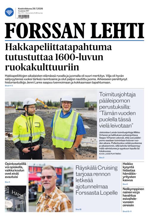 Forssan Lehti 29.7.2026