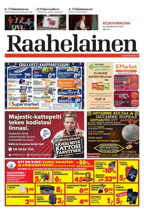 Raahelainen 29.7.2026