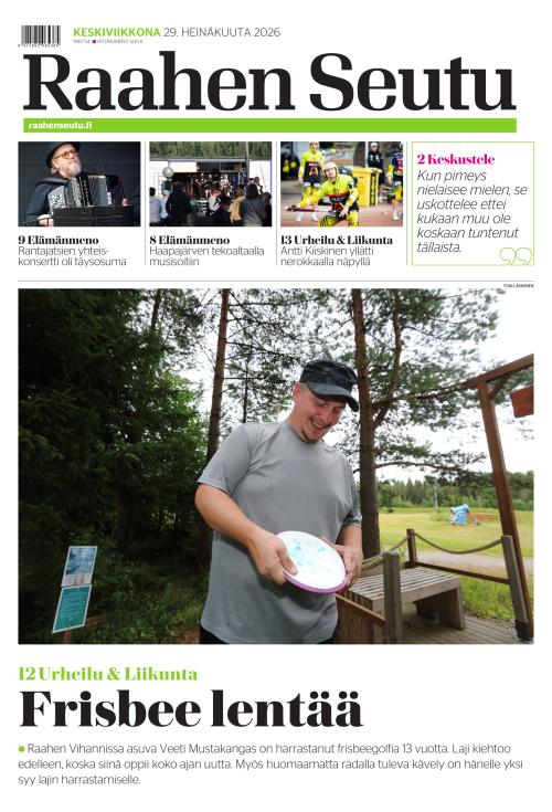 Raahen Seutu 29.7.2026