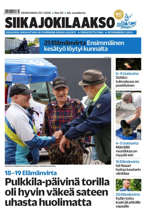 Siikajokilaakso 29.7.2026