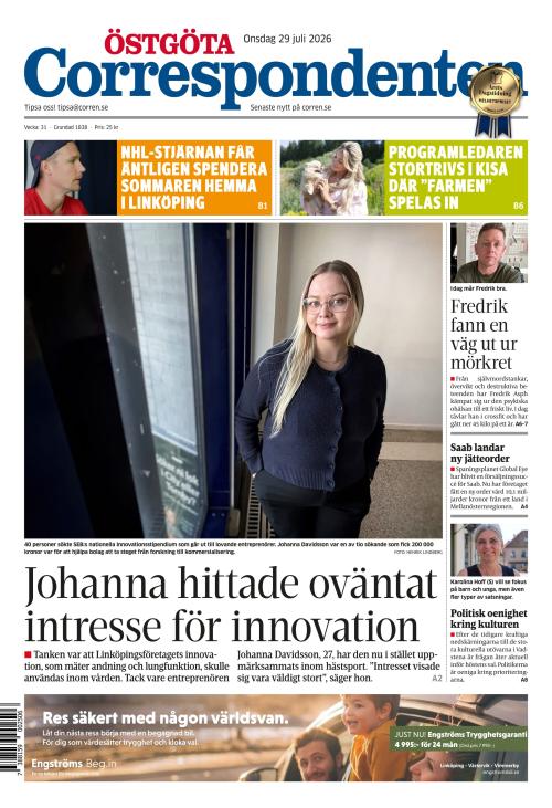 Östgöta Correspondenten 29.7.2026