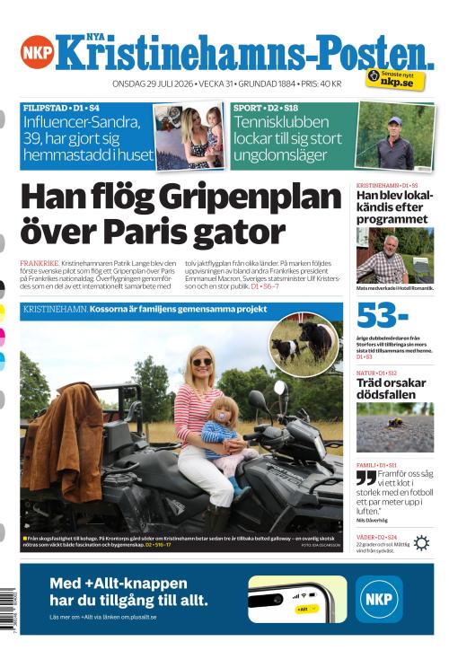 Nya Kristinehamns-Posten 29.7.2026