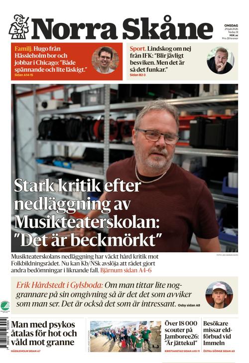 Norra Skåne 29.7.2026