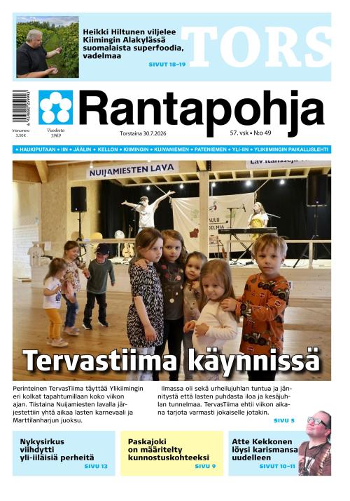 Rantapohja 30.7.2026