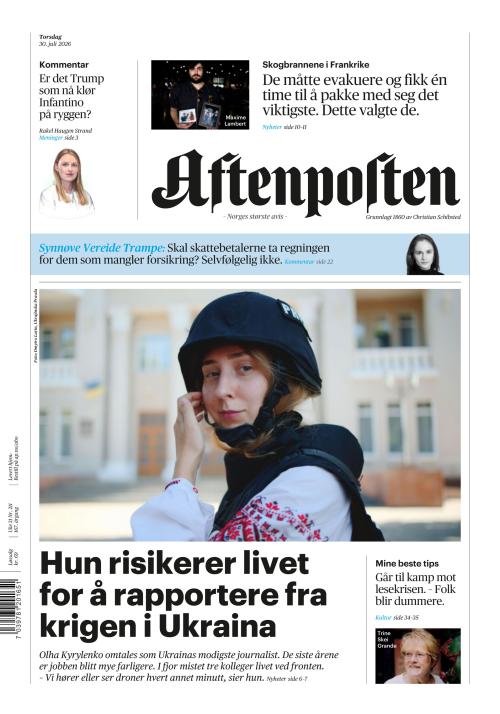 Aftenposten 30.7.2026