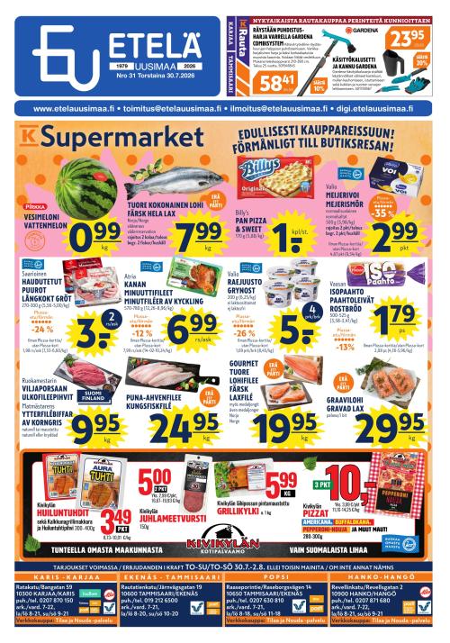 Etelä-Uusimaa 30.7.2026