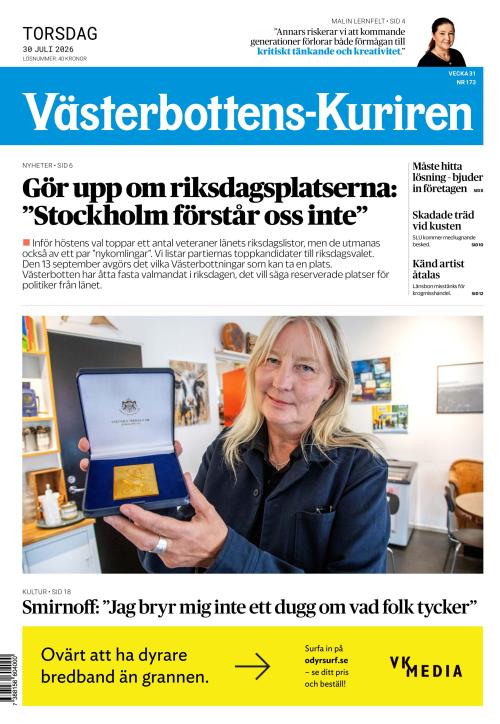 Västerbottens-Kuriren (SE) 30.7.2026