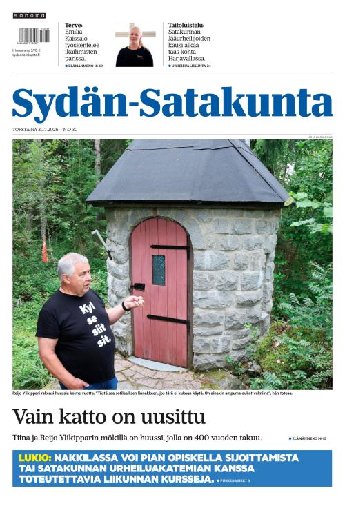 Sydän-Satakunta ja Jokilaakso 30.7.2026