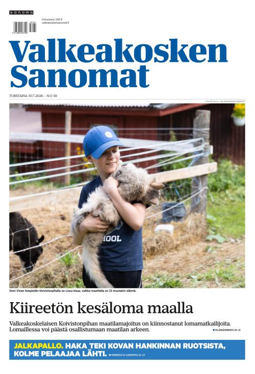 Valkeakosken Sanomat 30.7.2026