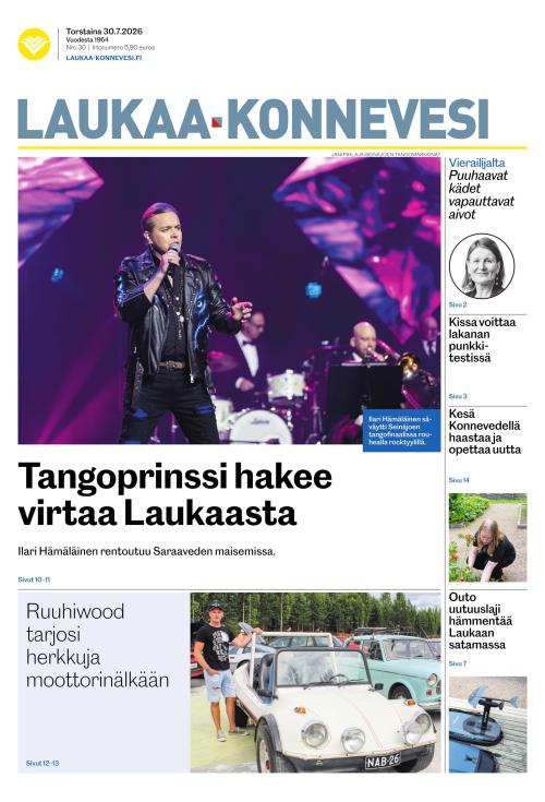 Laukaa-Konnevesi 30.7.2026