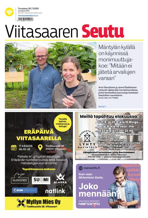 Viitasaaren Seutu 30.7.2026