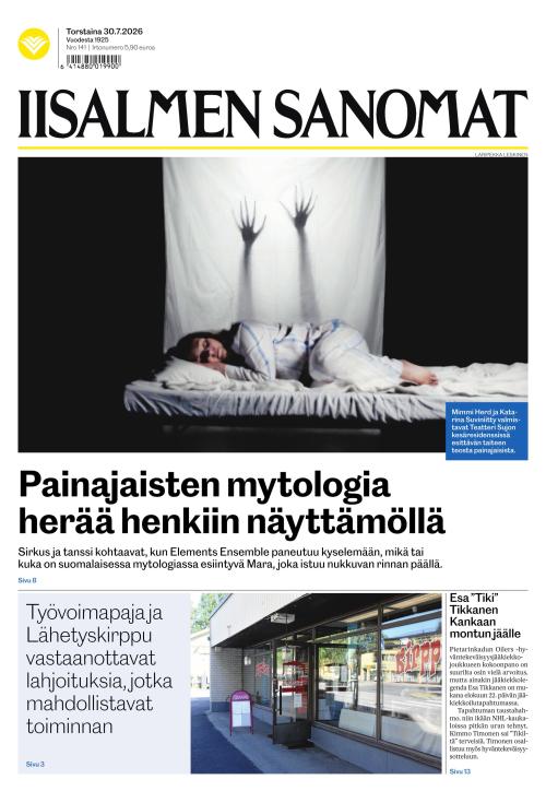 Iisalmen Sanomat 30.7.2026