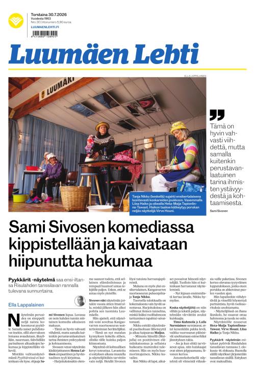 Luumäen Lehti 30.7.2026
