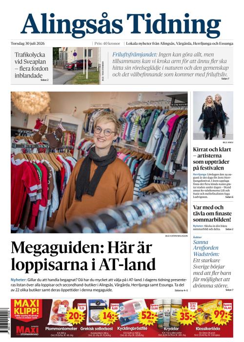 Alingsås Tidning 30.7.2026