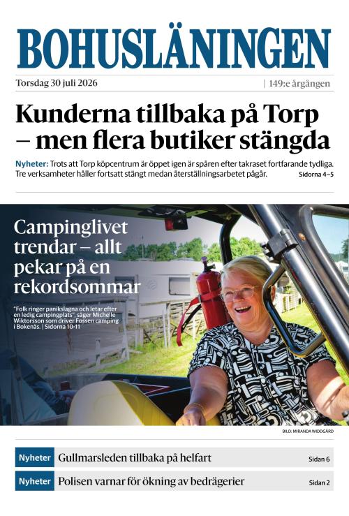 Bohusläningen 30.7.2026