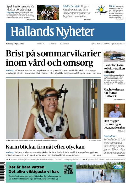 Hallands Nyheter 30.7.2026