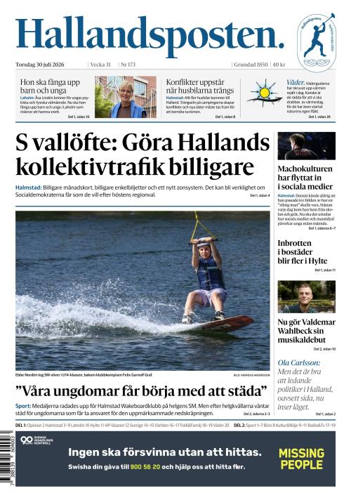 Hallandsposten 30.7.2026