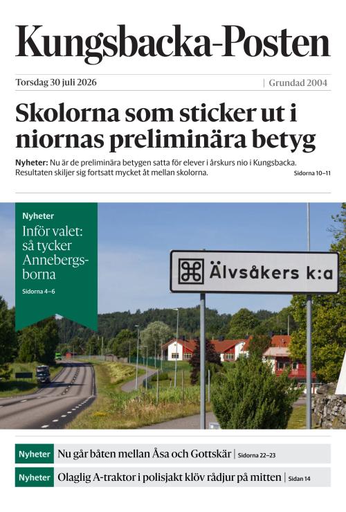 Kungsbacka-Posten 30.7.2026
